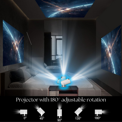 High-Definition 4K Home Theater Projector
