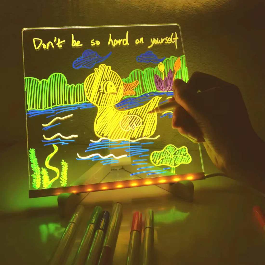 Colorful LED Art Display Board