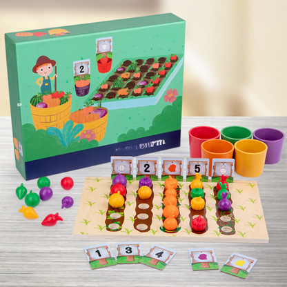 Educational Farm Toys with Colors and Number Learning