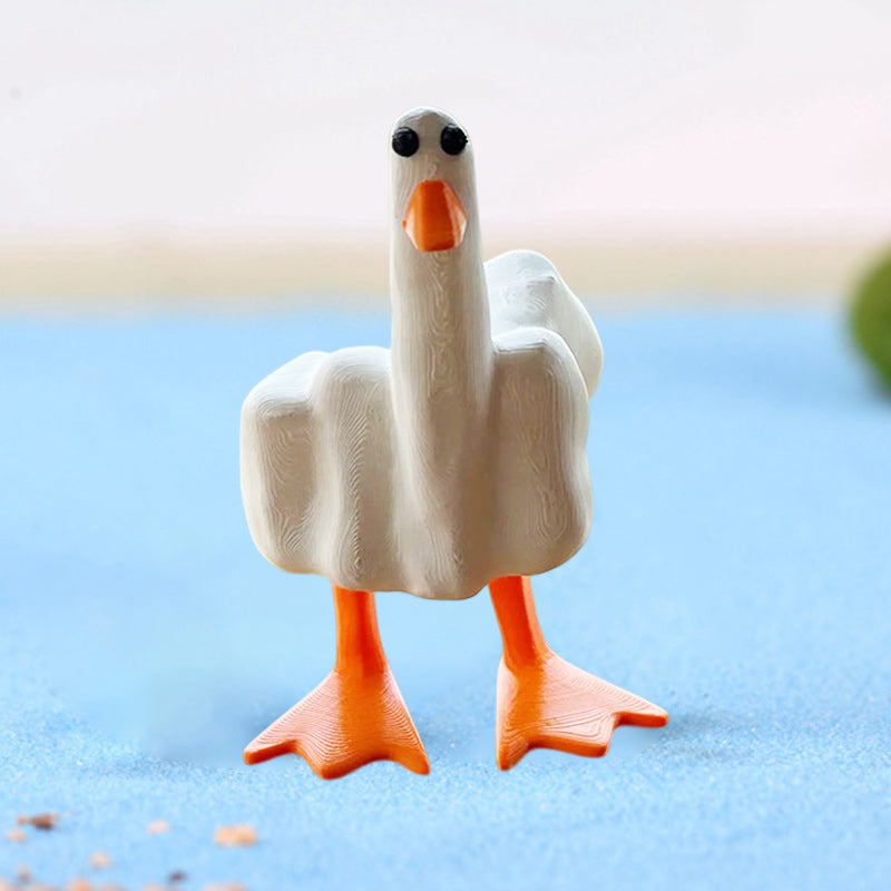 Funny Quacking Duck Figurine