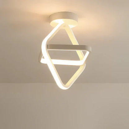 Stylish Double Ring LED Ceiling Light