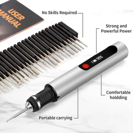 DIY Precision Engraving Pen for Artists, 50+ Surfaces