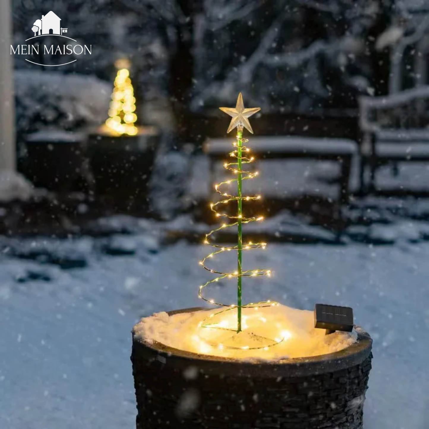Eco Friendly Solar Powered Christmas Tree
