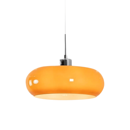 Vintage Glass Hanging Lamp Retro Nordic Style