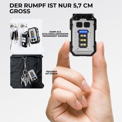 Compact Bright Pocket Flashlight