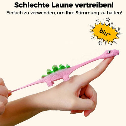 Fun Dino Sling Shot Finger Toy
