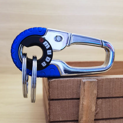 Slim Metal Hip Keychain