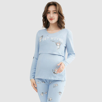 Cozy Maternity Dress for Home Comfort