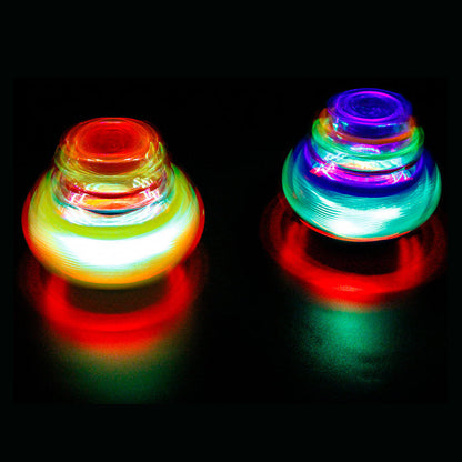 Fun Musical Spin Top Toy with Launcher