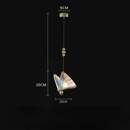 Stylish Butterfly LED Hanging Light Fixture