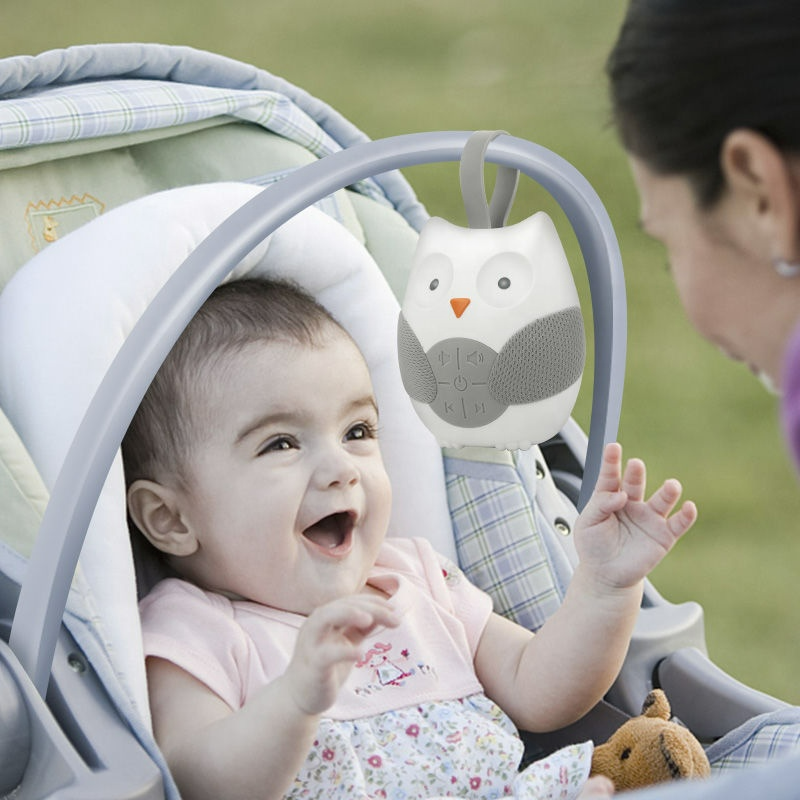 Soothing Baby Owl Sound Machine with Lullabies