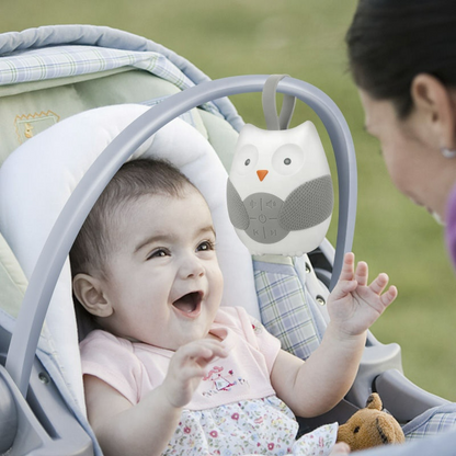 Soothing Baby Owl Sound Machine with Lullabies