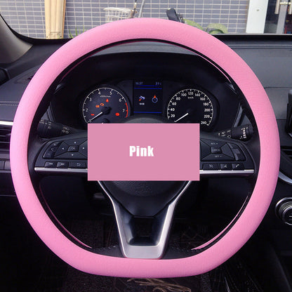 Premium Leather Car Steering Wheel Cover