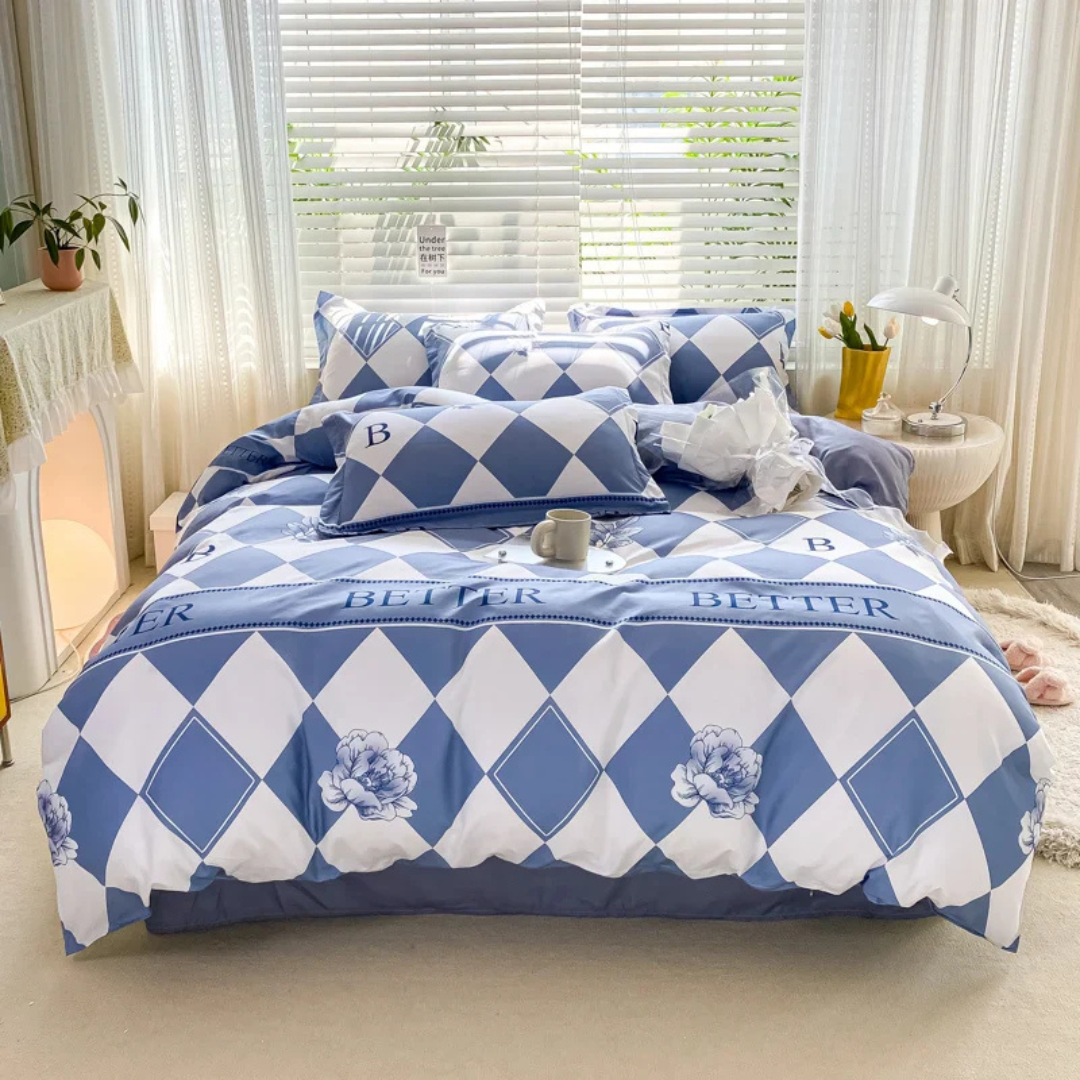 Soft Plush Bedding Duvet Cover Set