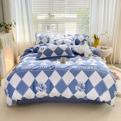 Soft Plush Bedding Duvet Cover Set