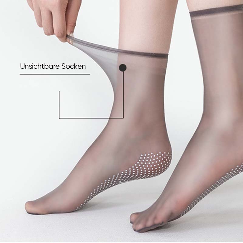 Breathable Anti-Slip Crystal Socks for Women