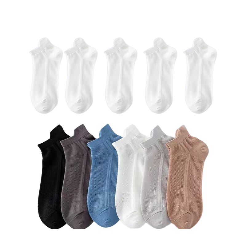 Thin No-Show Grip Socks