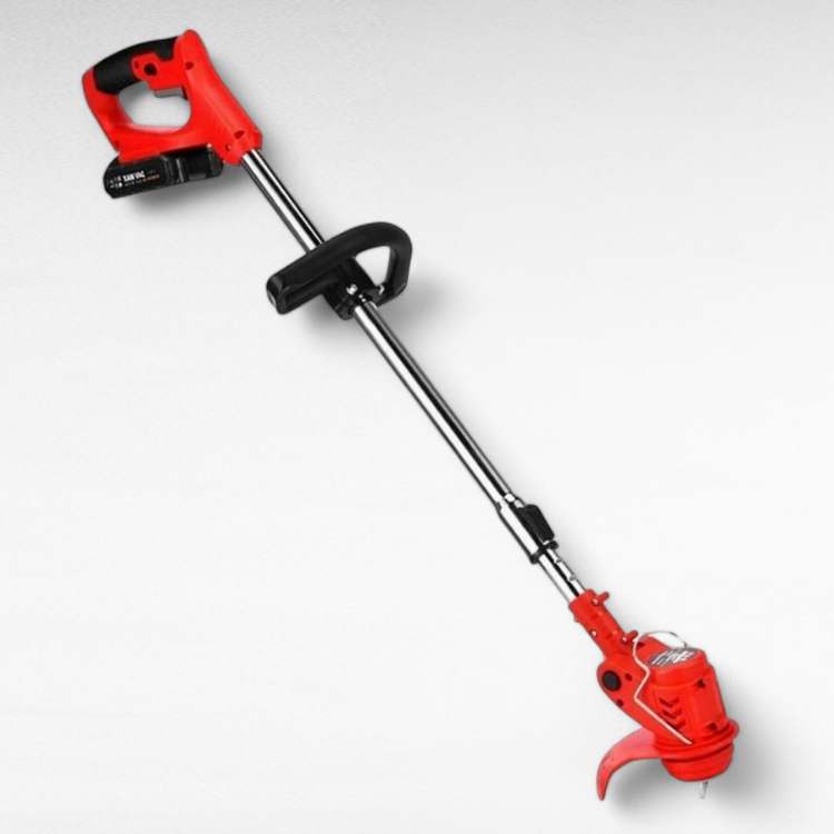 Wireless Lawn Trimmer with Adjustable Cutting Width