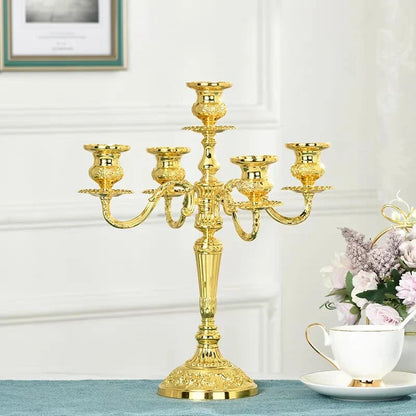Luxury Gold Candle Holder