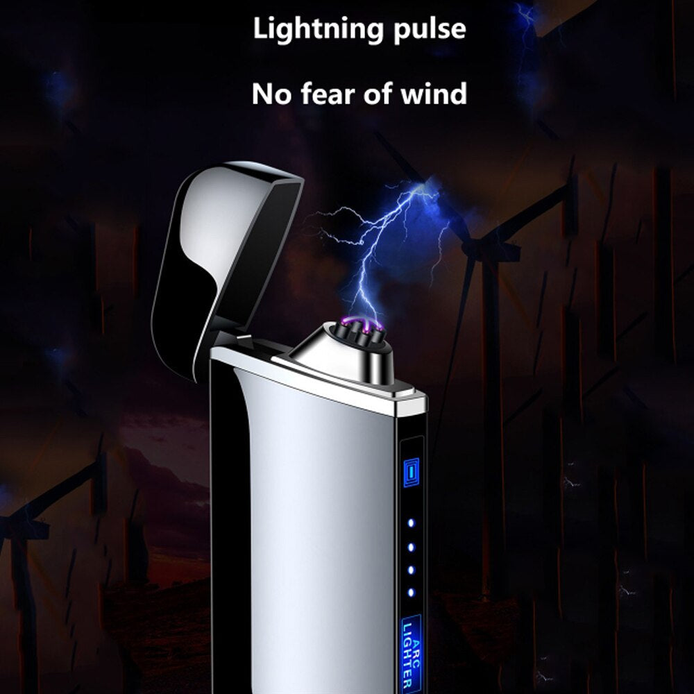 Dual Flame Rechargeable Waterproof Lighter