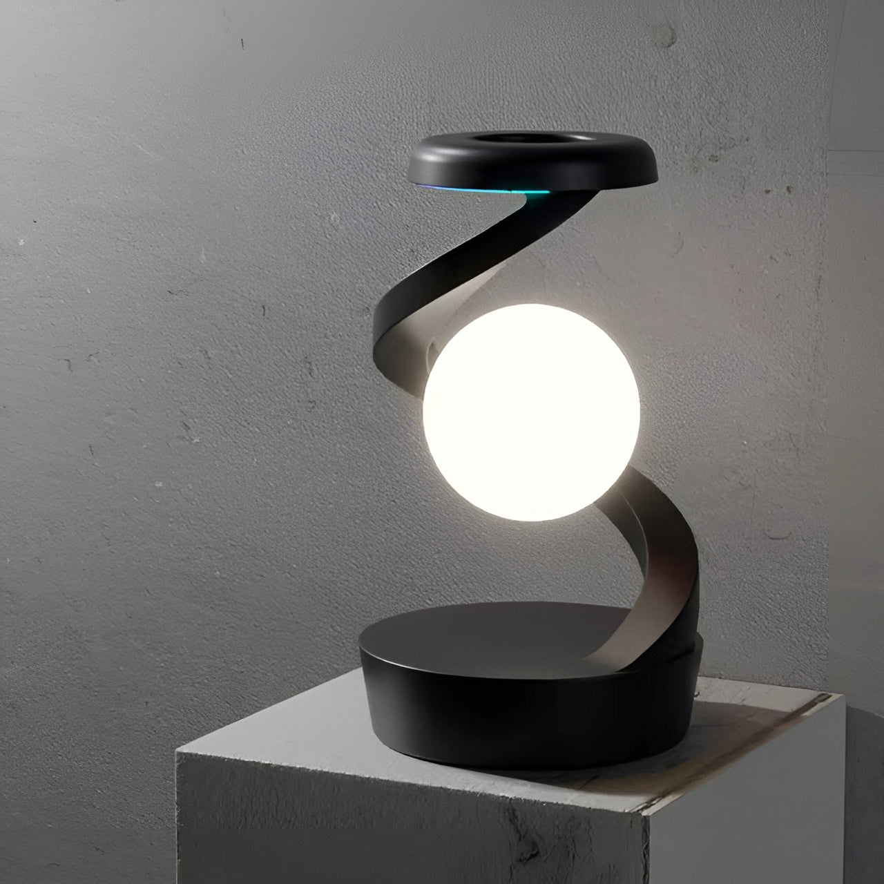 Modern LED Desk Lamp with Wireless Charger