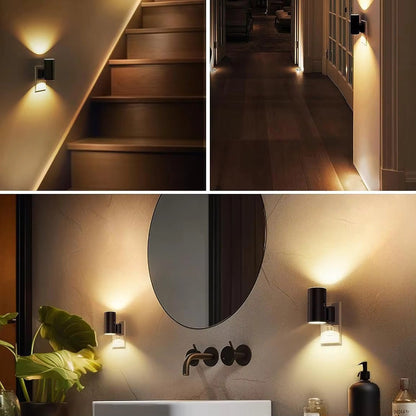 Soft Plug-In LED Nightlight with Sensor and Warm Glow
