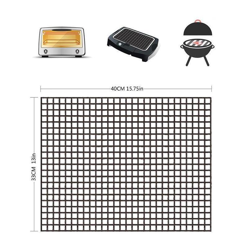 Premium BBQ Grill Mat | Non Stick & Heat Resistant Grill Net