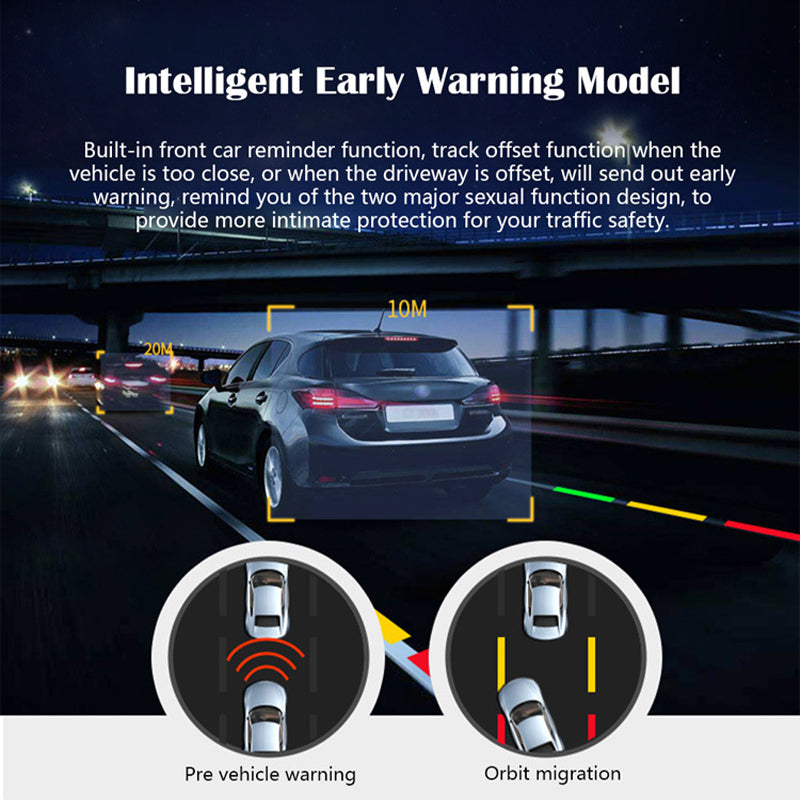 Compact 1080P HD Car Dash Cam with Rotating Lens