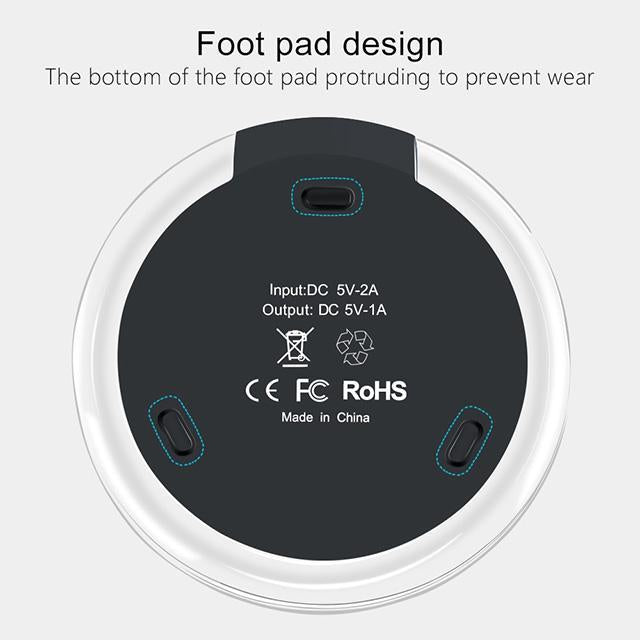 Fast Qi Wireless Charging Adapter