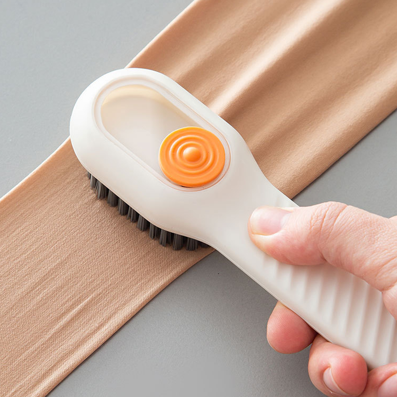 Gentle Home Cleaning Brush with Soft Bristles