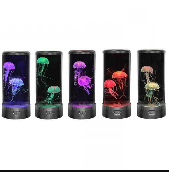 Colorful Jellyfish LED Table Lamp