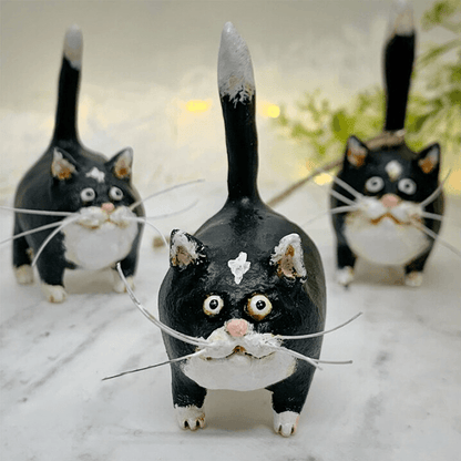 Personalized Handmade Kitty Xmas Tree Decoration