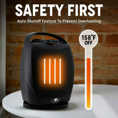 Compact Space Saving Electric Heater