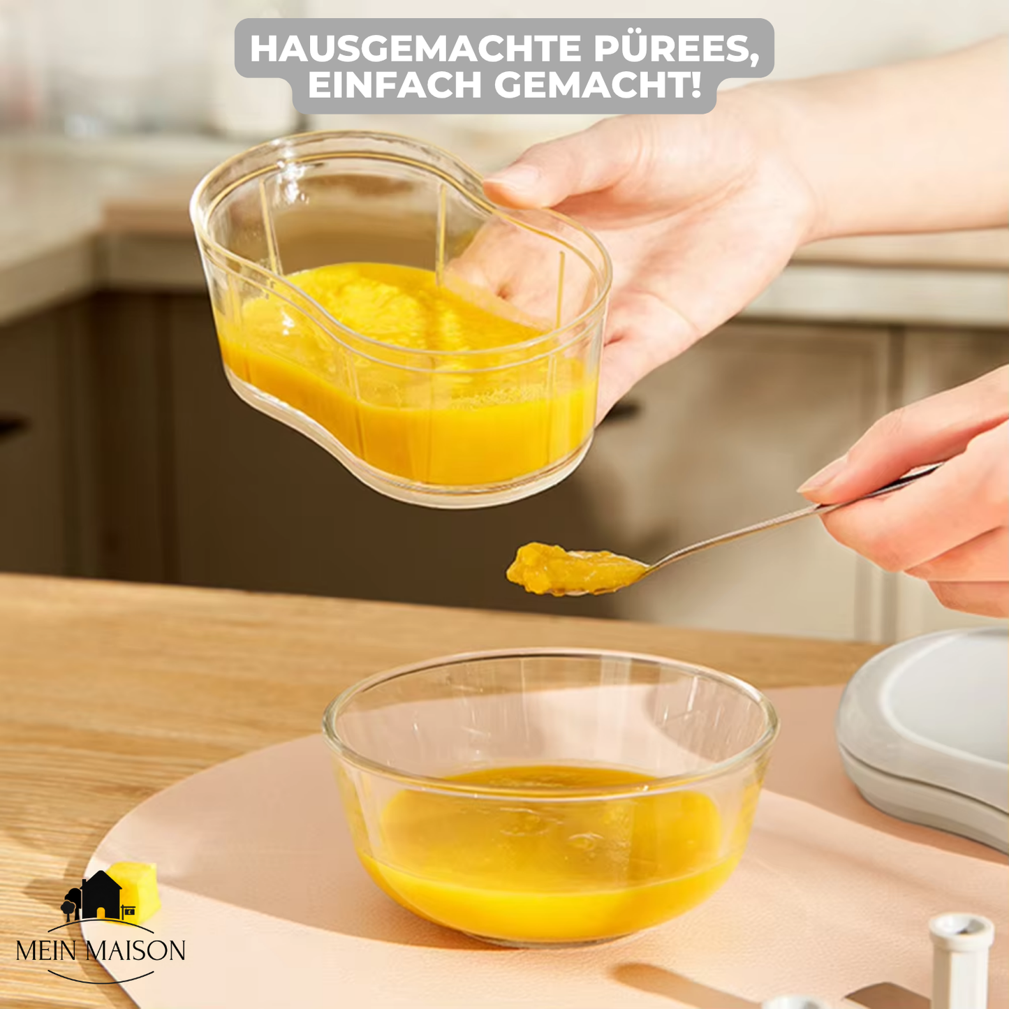 Easy Manual Food Chopper Set