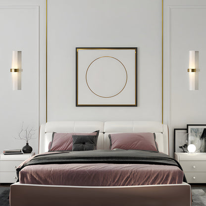 Soft Glow Frosted Glass Wall Lamp