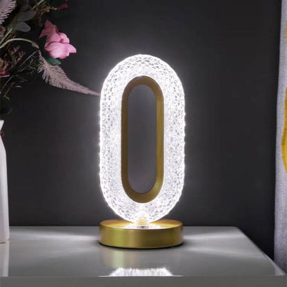 Luxurious Glass Table Lamp