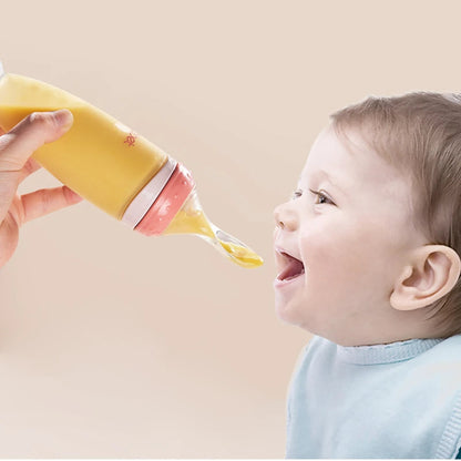 Baby Food Bottle and Spoon Set - Fesara