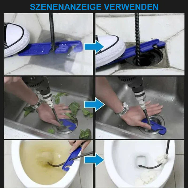 Flexible Pipe Cleaning Spring