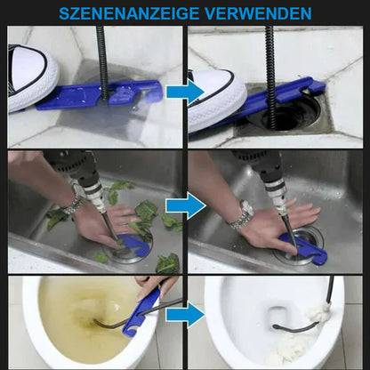 Flexible Pipe Cleaning Spring