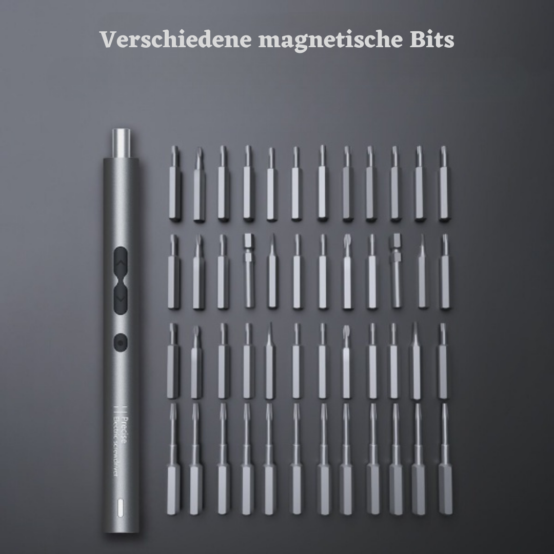 Fast Electric Screwdriver with Easy Grip Handle