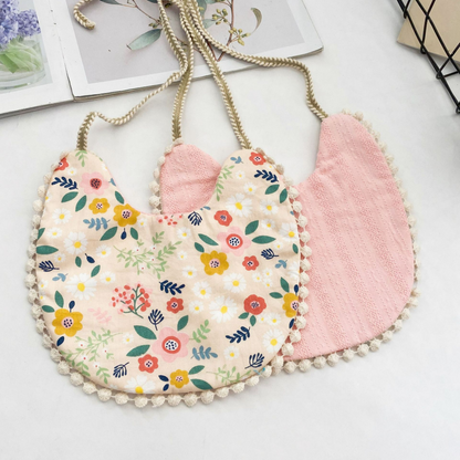 Soft Cotton Reversible Baby Bib Cloth