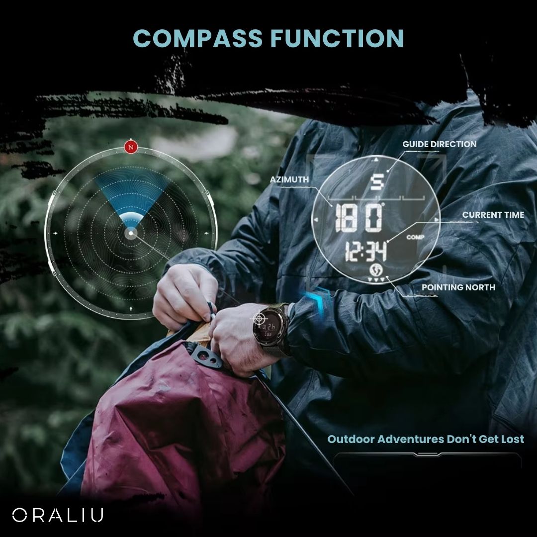 Tough Waterproof Sports Watch