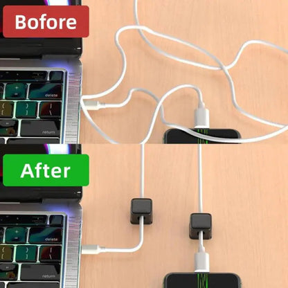 Premium 10 Port Cable Management Organizer