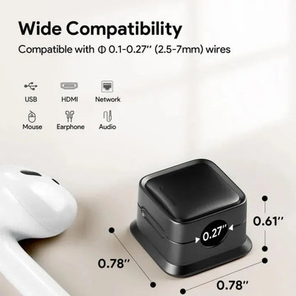 Premium 10 Port Cable Management Organizer