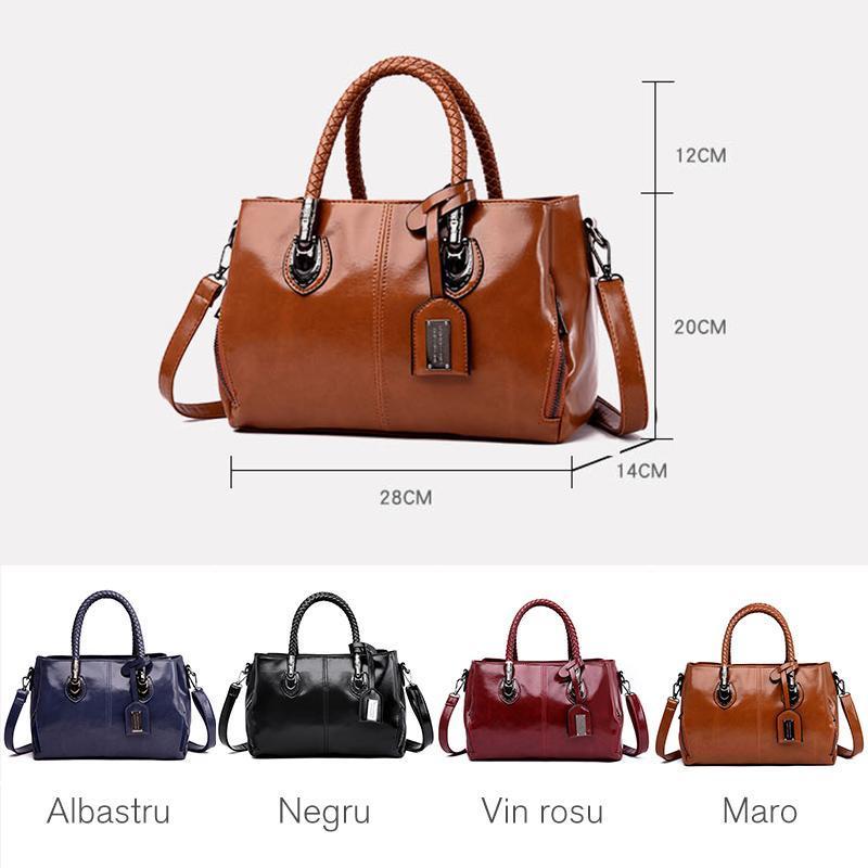Genuine Leather Tote Bag for Ladies