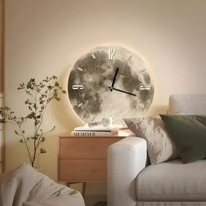 Beautiful Lunar Round Wall Clock