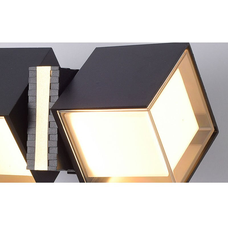 Adjustable Waterproof Outdoor Wall Lamp – Stylish Black Wall Sconce Lighting for Garden and Terrace-6