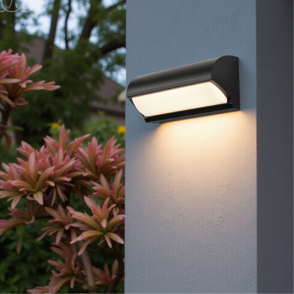 Stylish Outdoor LED Wall Lamp – Waterproof Warm Exterior Light