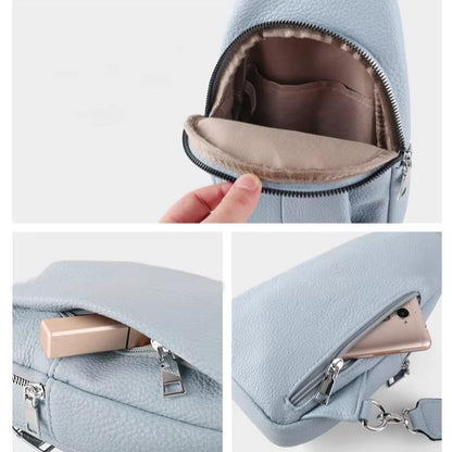 Chic Mini Leather Crossbody Purse for Women