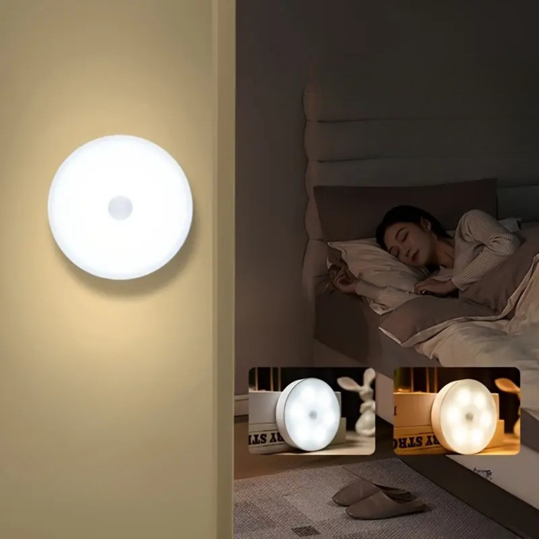 Bright Wireless LED Nightlight Set of 3
